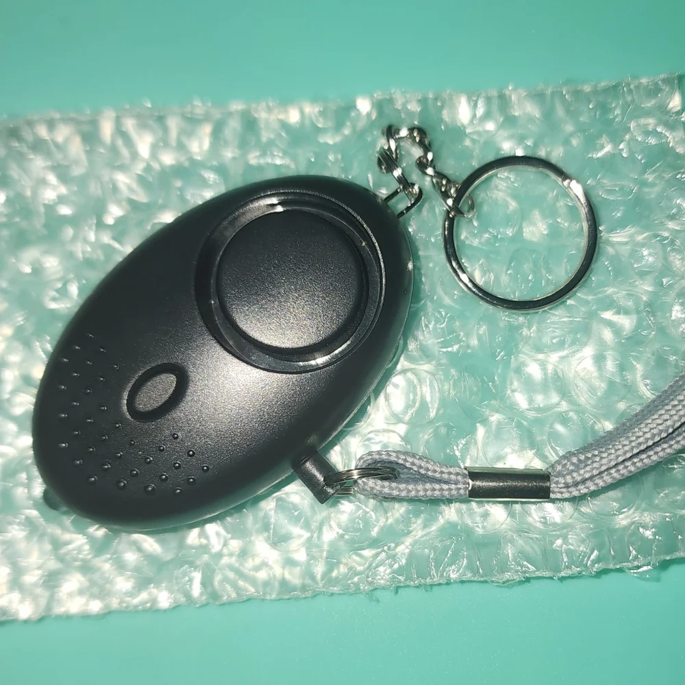 New Personal Self-Defense Keychain Alarm with Flash Light! White - Picture 9 of 12